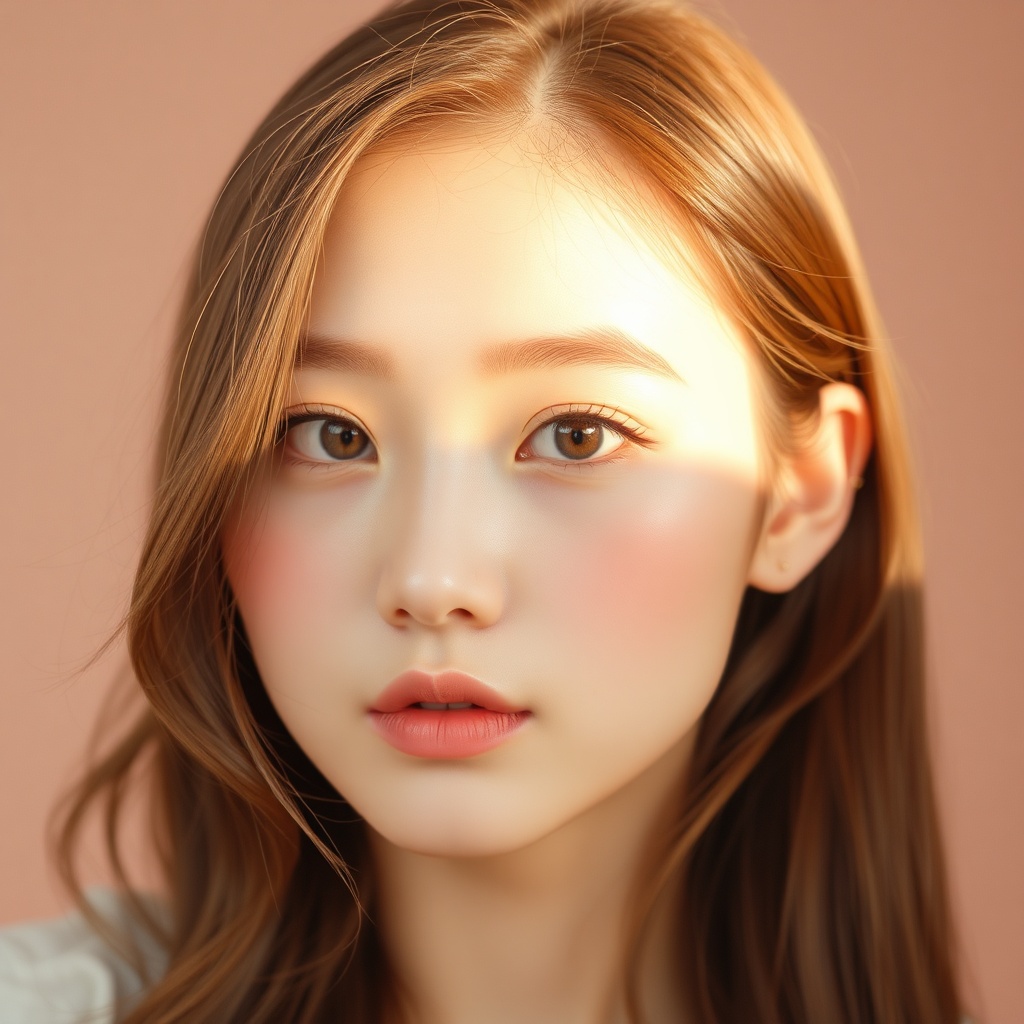 Example: Blush and soft haze