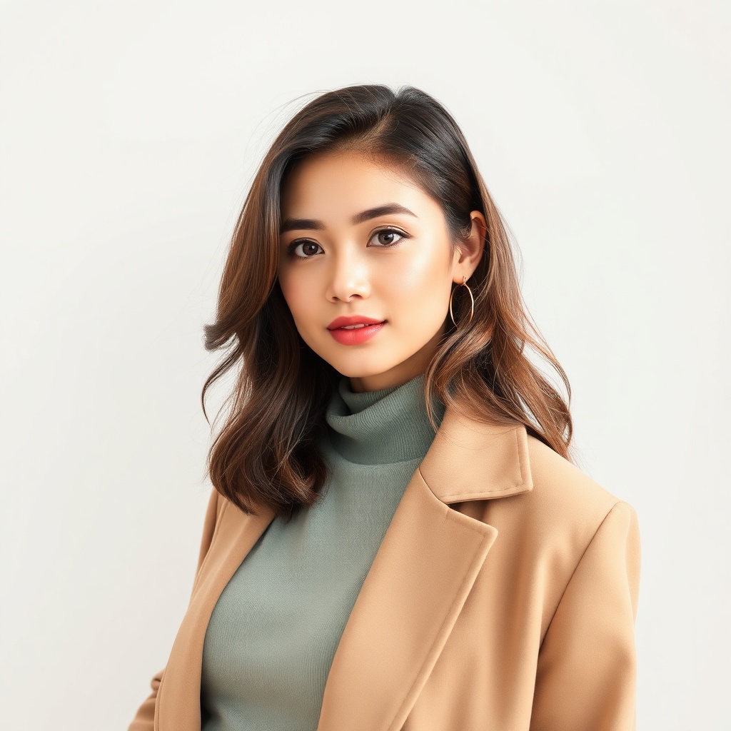 Example: A polished AI portrait