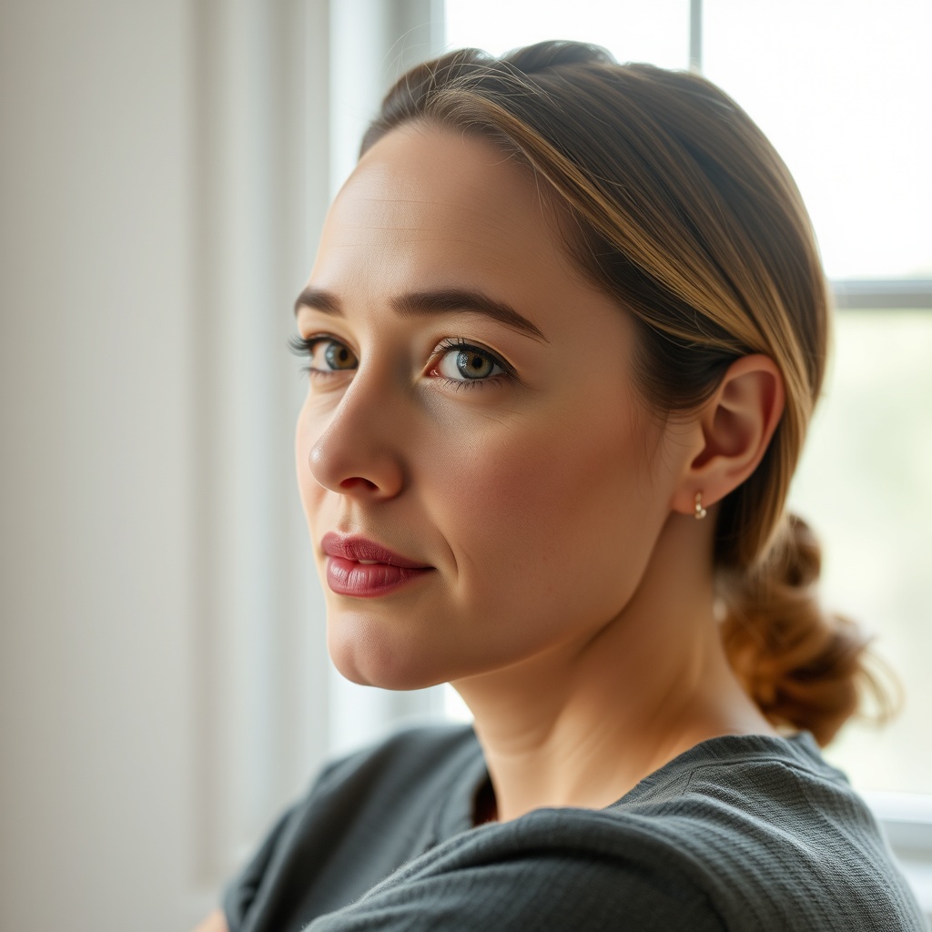 Example: Face a soft light source
