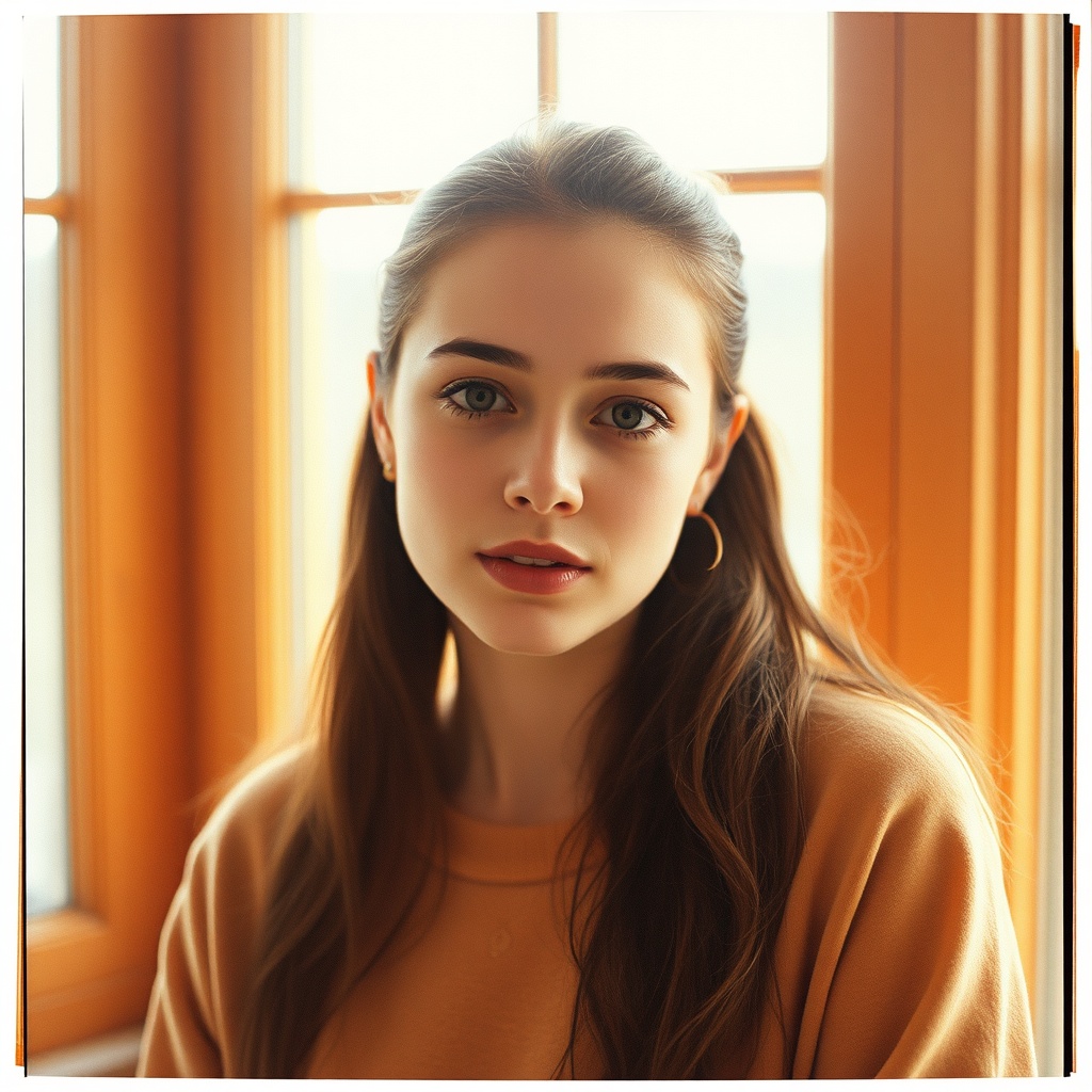 Example: Film-grain portrait