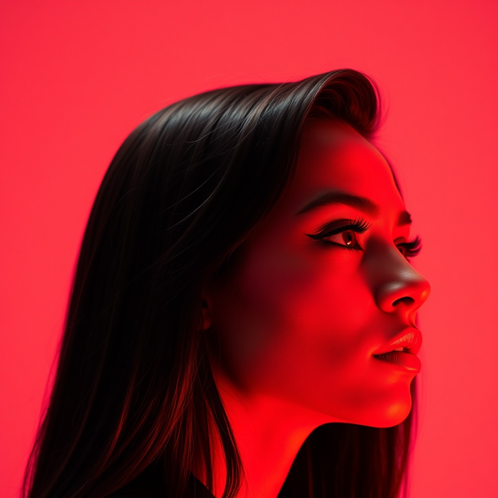 Example: Bold light or bold makeup